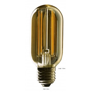 Vintage LED Tubular Lamp